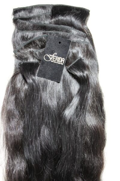 Clip-In Schwarz 5 Teile